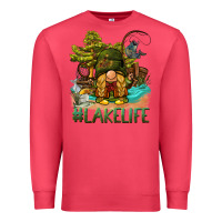 Cardinal lake life gnome Premium Sweatshirt - BarkalooDesign