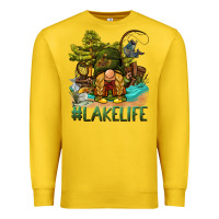 Lemon lake life gnome Premium Sweatshirt - BarkalooDesign