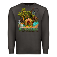 Smoke lake life gnome Premium Sweatshirt - BarkalooDesign