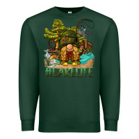 Sports Green lake life gnome Premium Sweatshirt - BarkalooDesign