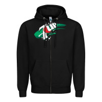 Black best '7up's drink soda Zipper Hoodie - DesignPulse