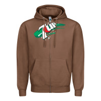 Chestnut best '7up's drink soda Zipper Hoodie - DesignPulse