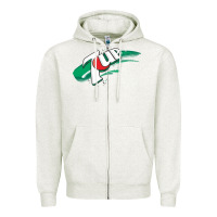 Oatmeal Heather best '7up's drink soda Zipper Hoodie - DesignPulse