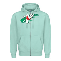 Seafoam best '7up's drink soda Zipper Hoodie - DesignPulse