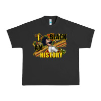 Pigment Black i am black history Urban Heavy Tee - CowGirlArtShop