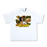 White i am black history Urban Heavy Tee - CowGirlArtShop