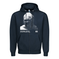 Navy Throbbing Gristle, the Throbbing Gristle, Throbbing, Gristle, Throbbin Zipper Hoodie - DesignPulse