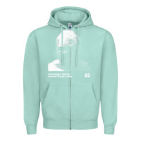 Seafoam Throbbing Gristle, the Throbbing Gristle, Throbbing, Gristle, Throbbin Zipper Hoodie - DesignPulse