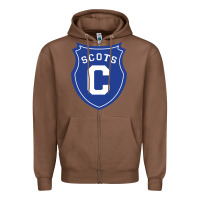 Chestnut covenant college scots Zipper Hoodie - DesignPulse
