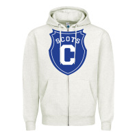 Oatmeal Heather covenant college scots Zipper Hoodie - DesignPulse