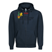 Navy the 4 stages of soju i'm rich i'm good looking t shirt Zipper Hoodie - DesignPulse