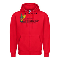 Red the 4 stages of soju i'm rich i'm good looking t shirt Zipper Hoodie - DesignPulse