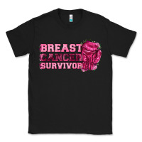 Black Breast Cancer Survivor Classic Tee - texasbilliewilder