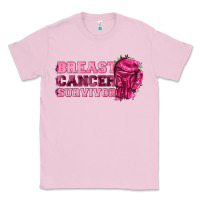 Bubblegum Pink Breast Cancer Survivor Classic Tee - texasbilliewilder