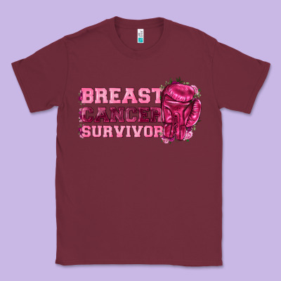 Breast Cancer Survivor Classic Tee Designed By Texasbilliewilder