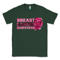Sports Green Breast Cancer Survivor Classic Tee - texasbilliewilder