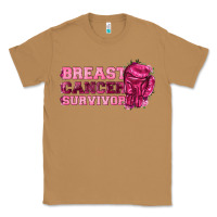 Toasted Coconut Breast Cancer Survivor Classic Tee - texasbilliewilder