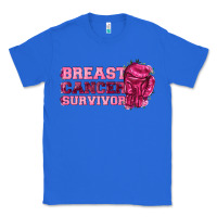 True Royal Breast Cancer Survivor Classic Tee - texasbilliewilder