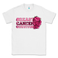White Breast Cancer Survivor Classic Tee - texasbilliewilder