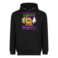 Black theres some horrors in this house Heavyweight Hoodie - BarkalooDesign