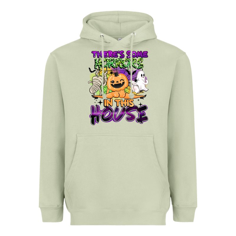 Theres Some Horrors In This House Heavyweight Hoodie by BarkalooDesign | Teevron