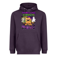 Plum theres some horrors in this house Heavyweight Hoodie - BarkalooDesign