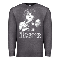 Charcoal Heather Jim Morrison Premium Sweatshirt - trangStudio