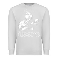 Dove Grey Jim Morrison Premium Sweatshirt - trangStudio