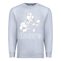 Heather Grey Jim Morrison Premium Sweatshirt - trangStudio