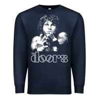 Navy Jim Morrison Premium Sweatshirt - trangStudio