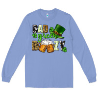 Colony Blue Bad green boozy St. Patrick's Day Long Sleeve Tee - CowGirlArtShop