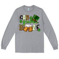 Heather Grey Bad green boozy St. Patrick's Day Long Sleeve Tee - CowGirlArtShop