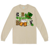Mushroom Bad green boozy St. Patrick's Day Long Sleeve Tee - CowGirlArtShop