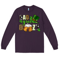 Plum Bad green boozy St. Patrick's Day Long Sleeve Tee - CowGirlArtShop