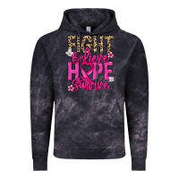 Cloud Black Fight believe hope survive Cancer Awareness Vintage Hoodie - HowdyJamesFarm