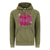 Vintage Olive Fight believe hope survive Cancer Awareness Vintage Hoodie - HowdyJamesFarm