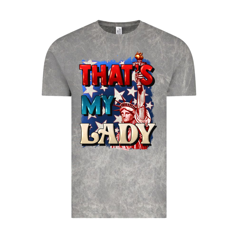 Thats My Lady 4th Of July Vintage Tee by CowGirlArtShop | Teevron
