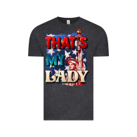 Vintage Black thats my lady 4th of july Vintage Tee - CowGirlArtShop