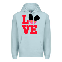 Blue Mist Minnie Mouse Premium Hoodie - CowhideDigitalArt