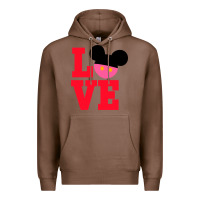 Chestnut Minnie Mouse Premium Hoodie - CowhideDigitalArt