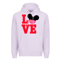 Lilac Minnie Mouse Premium Hoodie - CowhideDigitalArt