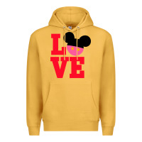 Mustard Minnie Mouse Premium Hoodie - CowhideDigitalArt