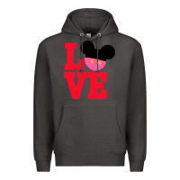Smoke Minnie Mouse Premium Hoodie - CowhideDigitalArt