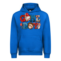 Cobalt game day baseball Urban Hoodie - AdoDesignShop