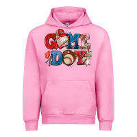 Fuchsia Pink game day baseball Urban Hoodie - AdoDesignShop