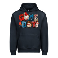 Navy game day baseball Urban Hoodie - AdoDesignShop