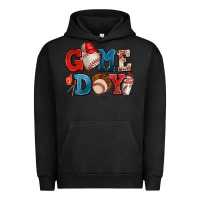 Pigment Black game day baseball Urban Hoodie - AdoDesignShop