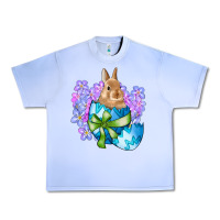 Grape Ice easter bunny egg flowers Urban Heavy Tee - RanaPortraitStore