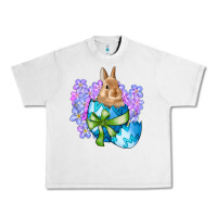 Lunar Rock easter bunny egg flowers Urban Heavy Tee - RanaPortraitStore