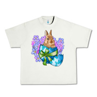 Pistachio easter bunny egg flowers Urban Heavy Tee - RanaPortraitStore